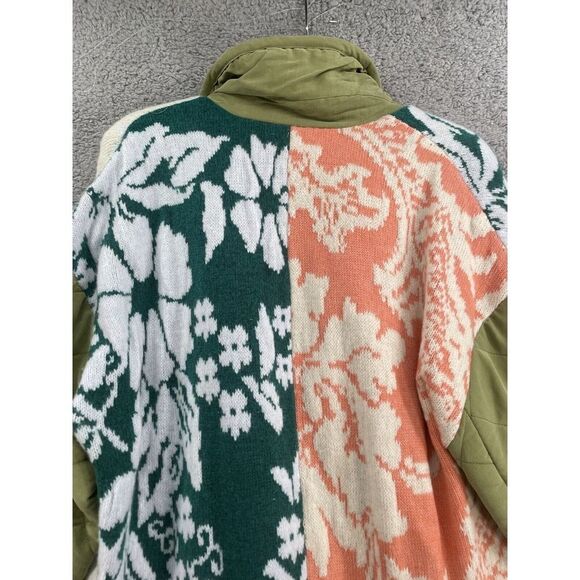 Free People We The Free Home Sweet Home Coat Quilted Knit Coat Small NWOT $398 - Picture 7 of 11